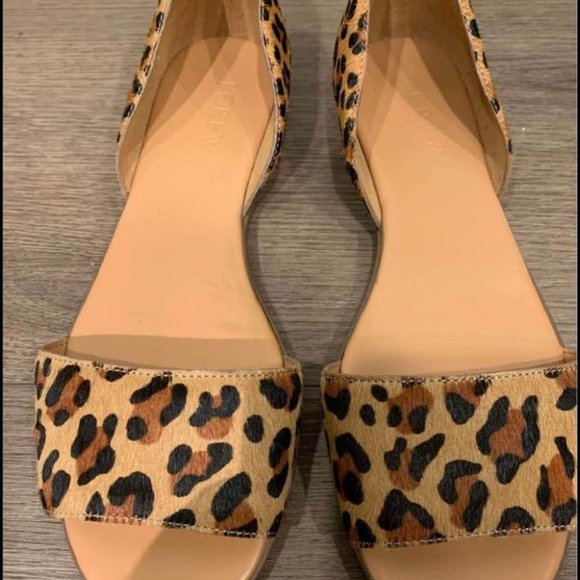 J.Crew Peep-Toe Flats - Picture 3 of 7